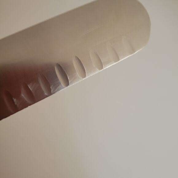 Vintage R.H.Forschner Victorinox 12" Slicing Knife w/ Granton Edge wooden handle - Picture 11 of 11